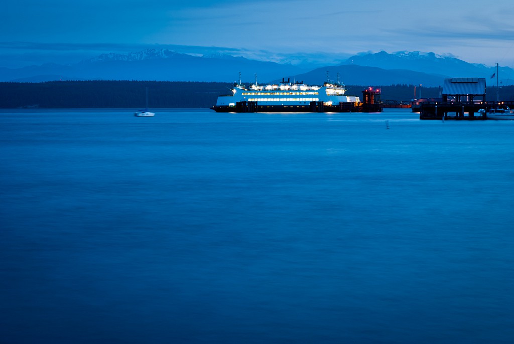 Port Townsend Ferry at Dusk